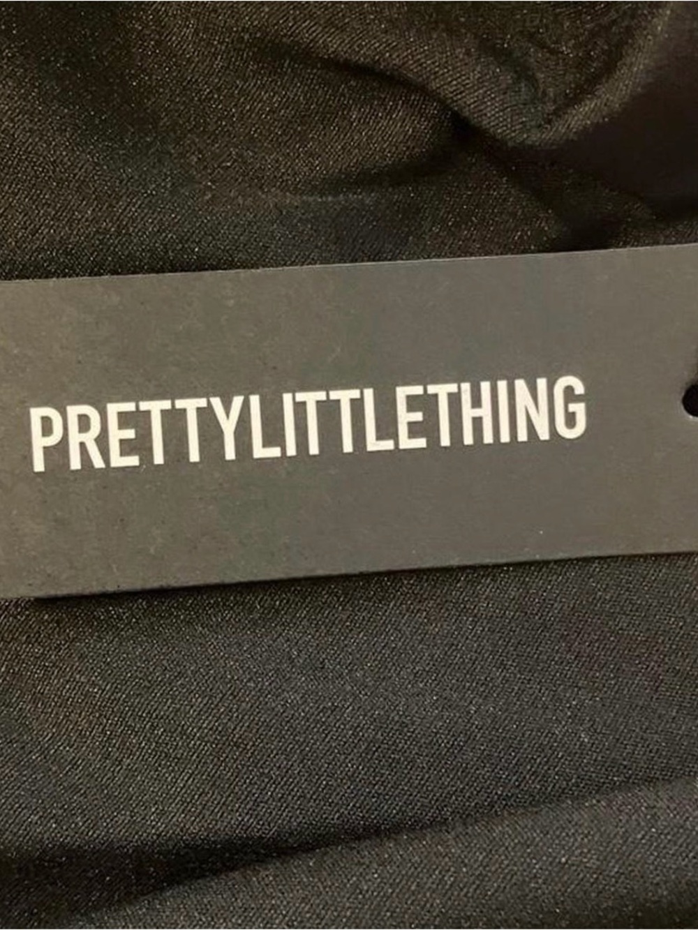 PrettyLittleThing Black One-Shoulder Ruched Mini Dress - Picture 6 of 7